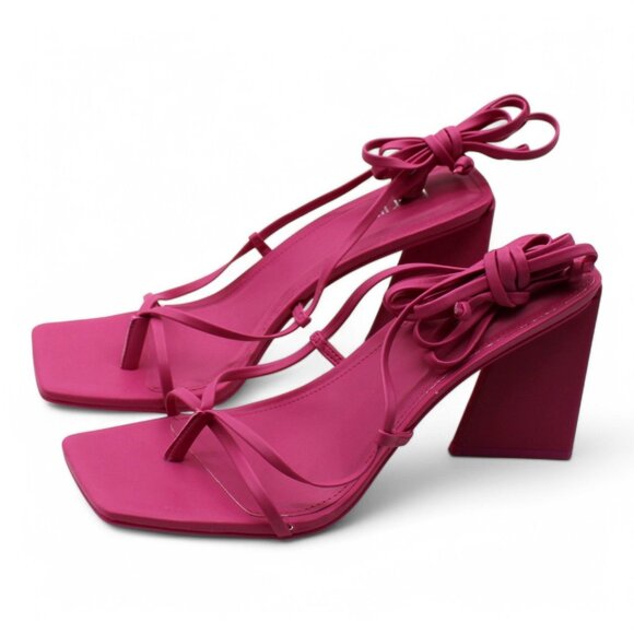 Auroraap Womens Faux Leather Warm Pumps - Picture 6 of 9